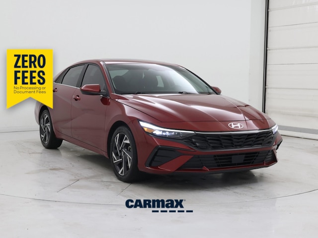 Red 2024 Hyundai Elantra Sedan Front-Wheel Drive Automatic