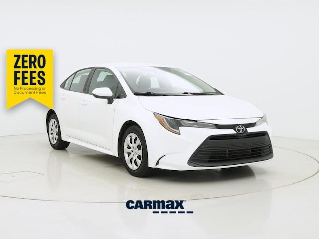 White 2024 Toyota Corolla Sedan Front-Wheel Drive Automatic