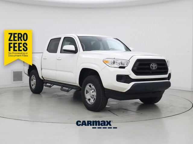 White 2023 Toyota Tacoma Pickup Truck Four-Wheel Drive Automatic