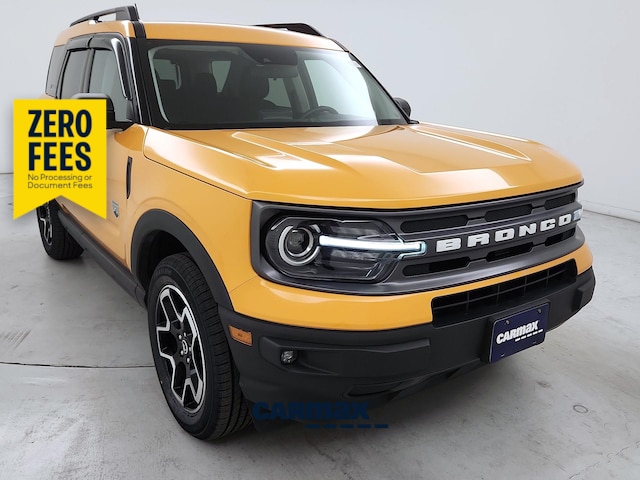Yellow 2022 Ford Bronco Sport SUV / Crossover All-Wheel Drive Automatic