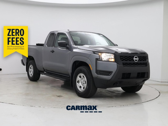 Gray 2025 Nissan Frontier S King Cab 4WD Pickup Truck Four-Wheel Drive Automatic