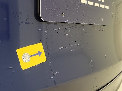 Trunk or Hatch Rear Cosmetic Imperfection