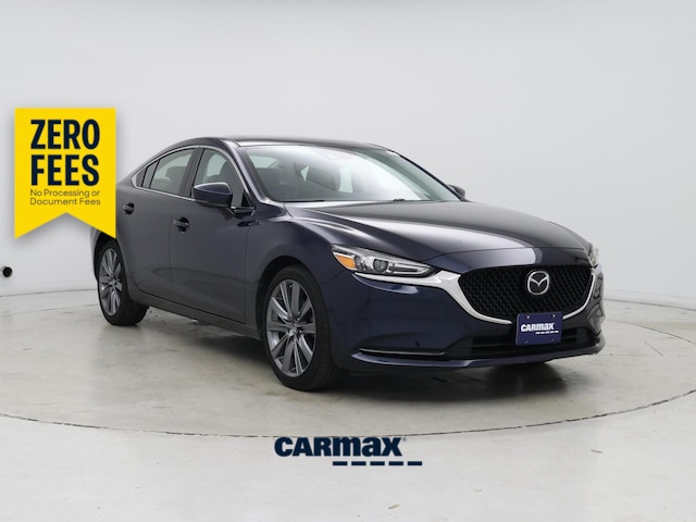 Blue 2019 Mazda MAZDA6 Touring FWD Sedan Front-Wheel Drive Automatic