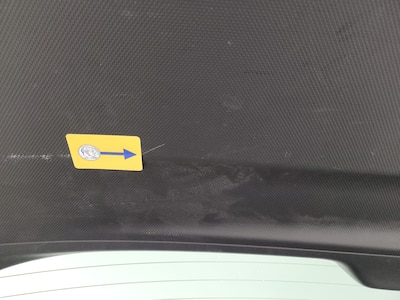 Trunk Rear row Cosmetic Imperfection