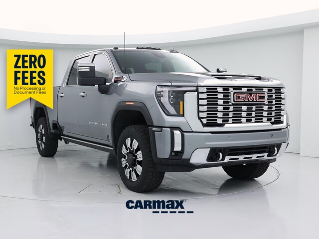 Silver 2024 GMC Sierra 2500HD Pickup Truck Four-Wheel Drive Automatic