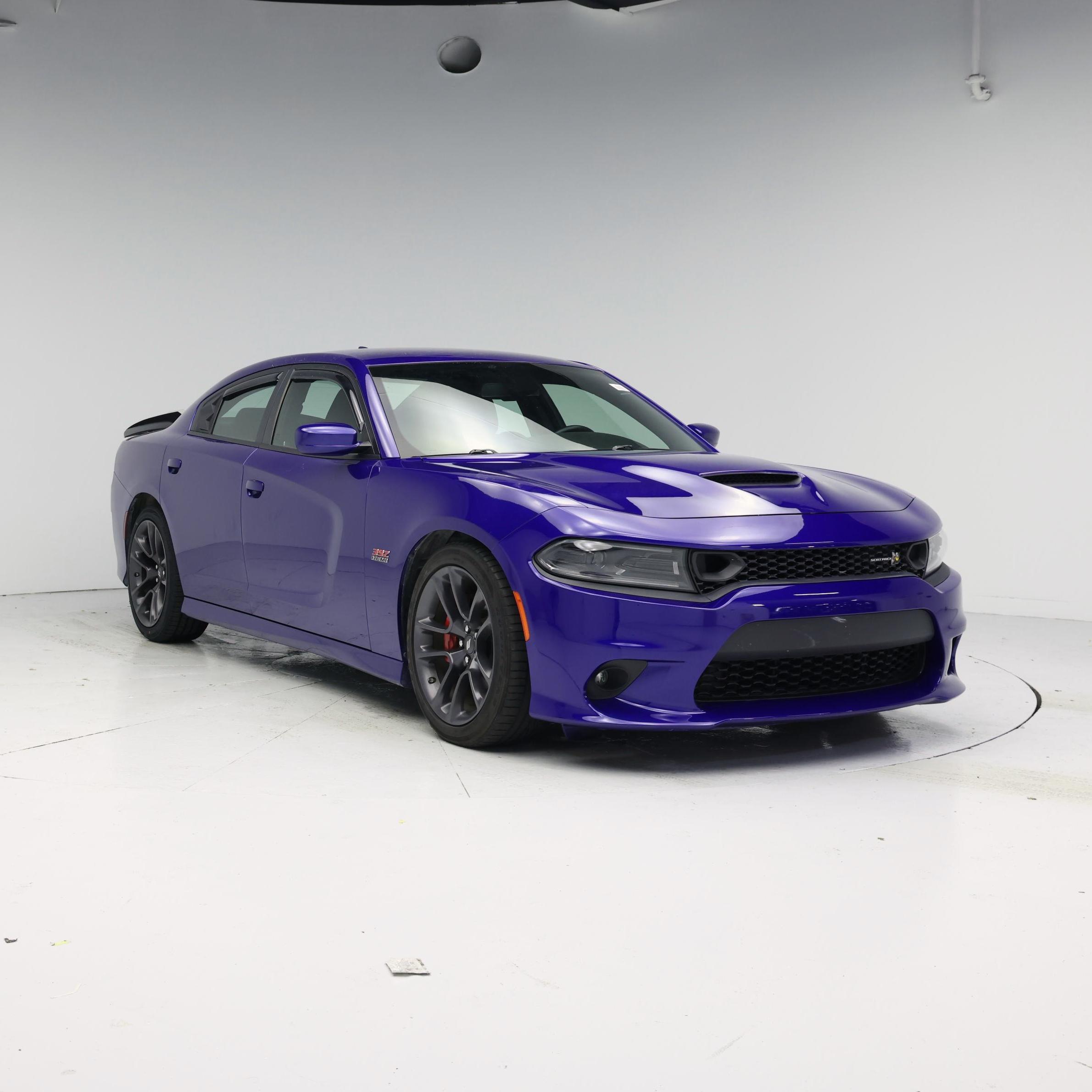 Blue 2022 Dodge Charger Scat Pack RWD Sedan Rear-Wheel Drive Automatic