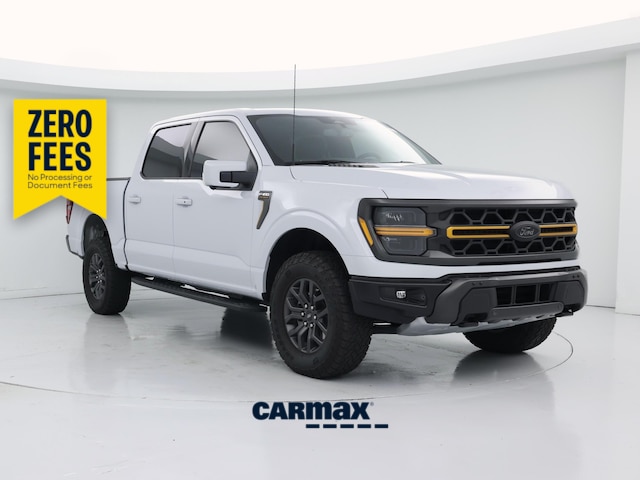 White 2025 Ford F-150 Tremor SuperCrew 4WD Pickup Truck Four-Wheel Drive Automatic