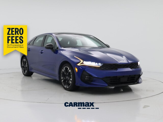 Blue 2022 Kia K5 GT-Line FWD Sedan Front-Wheel Drive Automatic