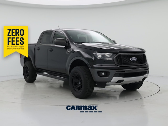 Black 2020 Ford Ranger Pickup Truck Four-Wheel Drive Automatic