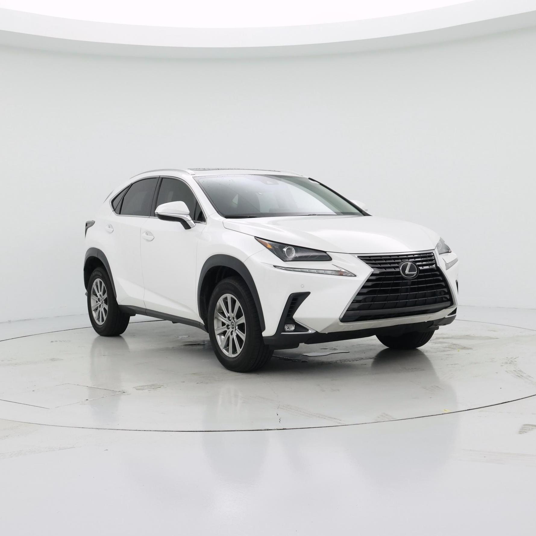 White 2021 Lexus NX SUV / Crossover Front-Wheel Drive Automatic