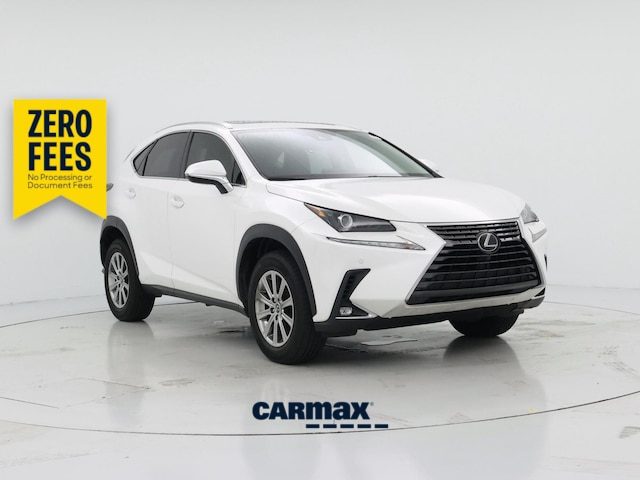 White 2021 Lexus NX SUV / Crossover Front-Wheel Drive Automatic