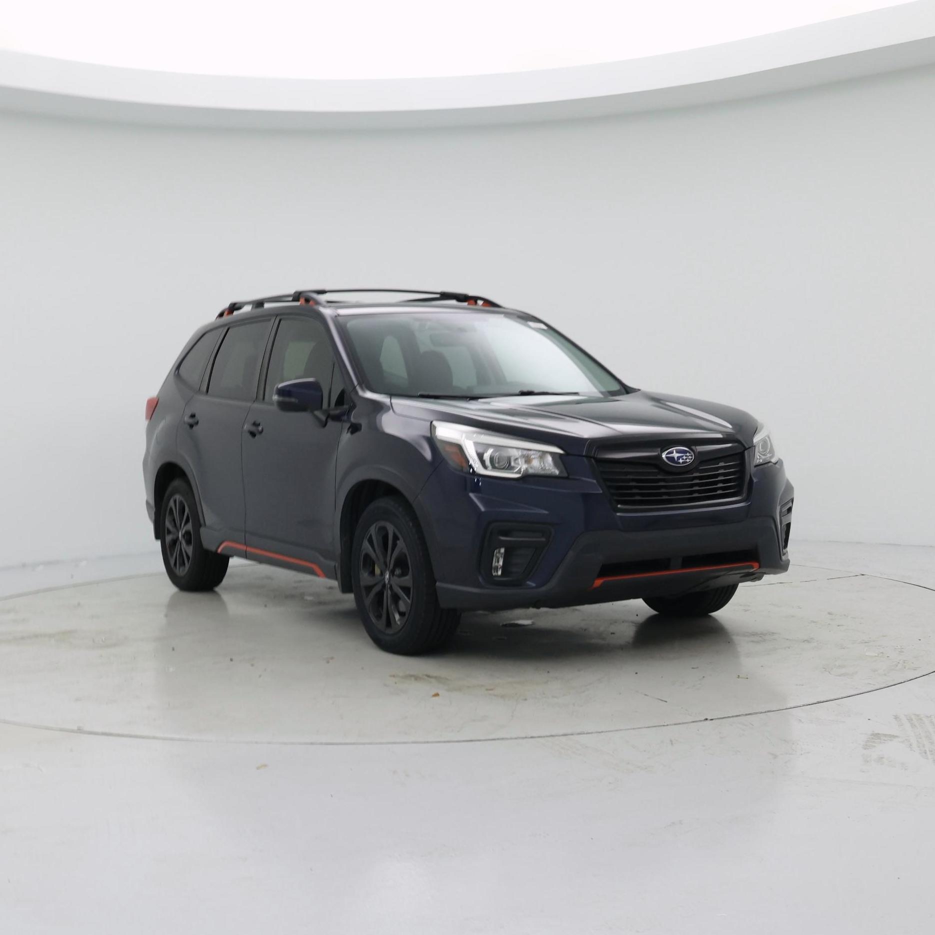 Blue 2019 Subaru Forester SUV / Crossover All-Wheel Drive Automatic