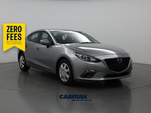 Silver 2015 Mazda MAZDA3 i Sport Sedan Front-Wheel Drive Automatic