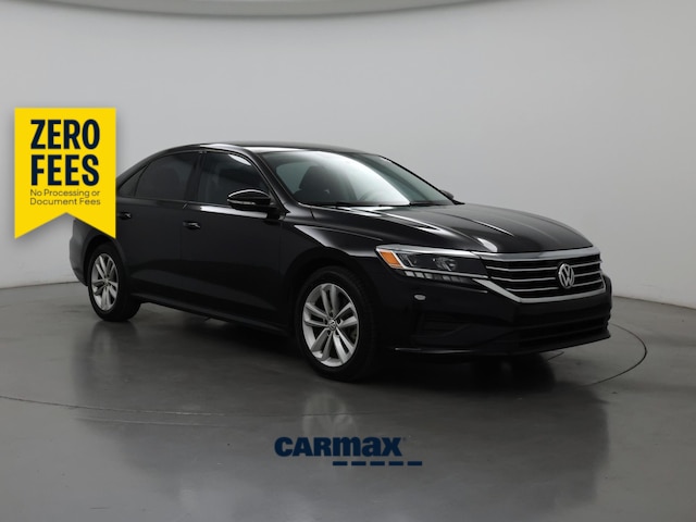 Black 2021 Volkswagen Passat Sedan Front-Wheel Drive Automatic