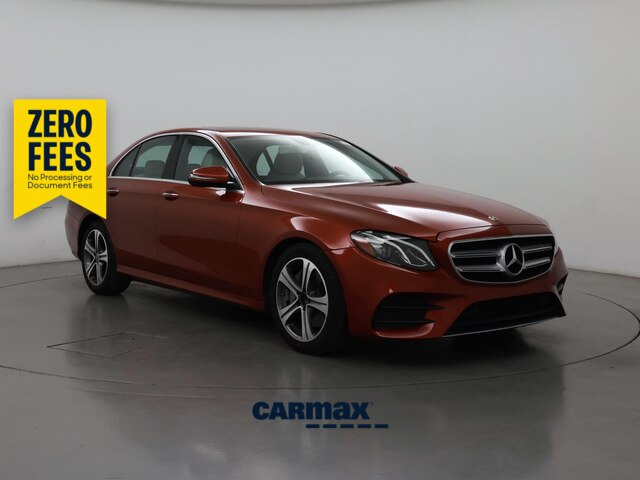 Red 2020 Mercedes-Benz E-Class E 350 Sedan RWD Sedan Rear-Wheel Drive Automatic