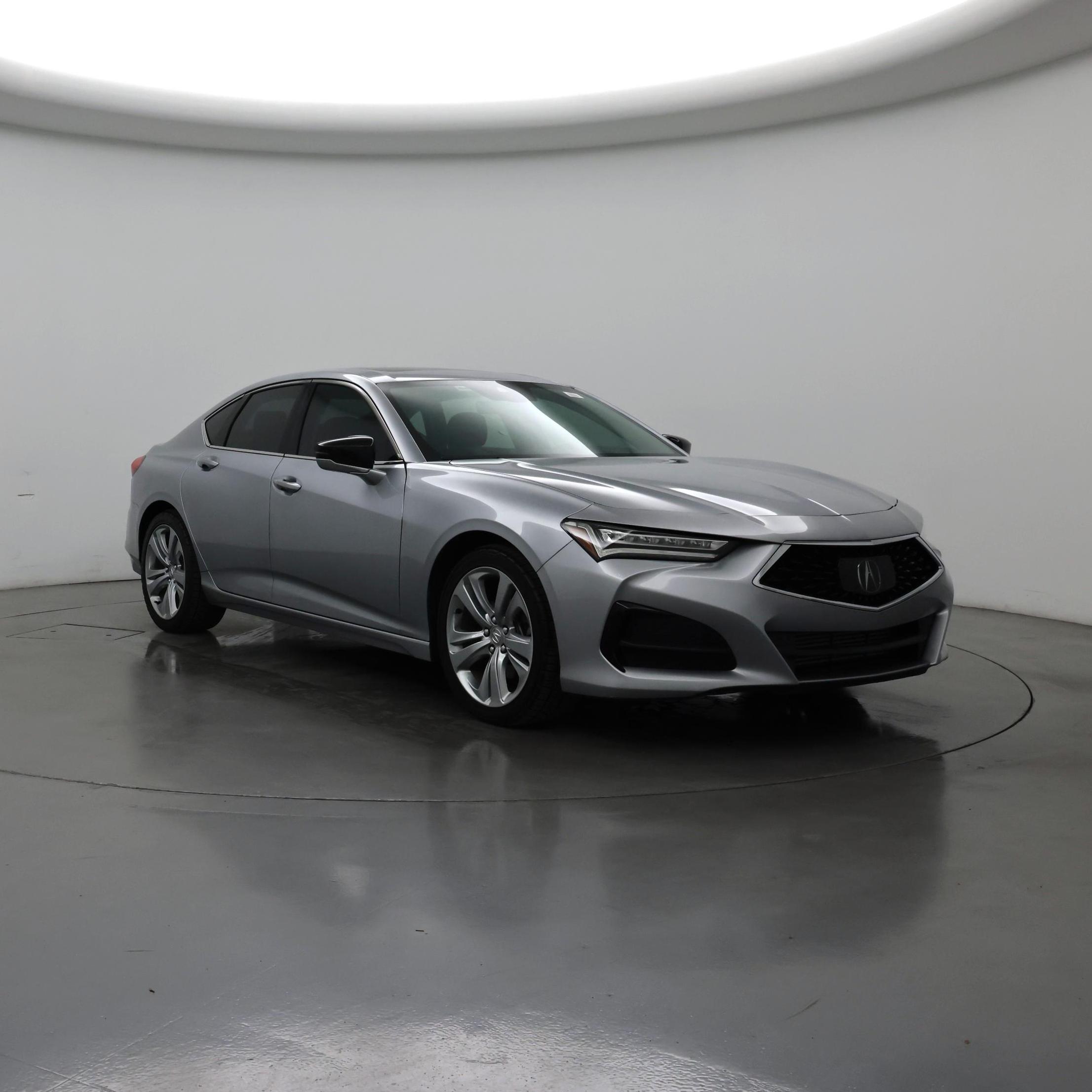 Silver 2021 Acura TLX Sedan Front-Wheel Drive Automatic