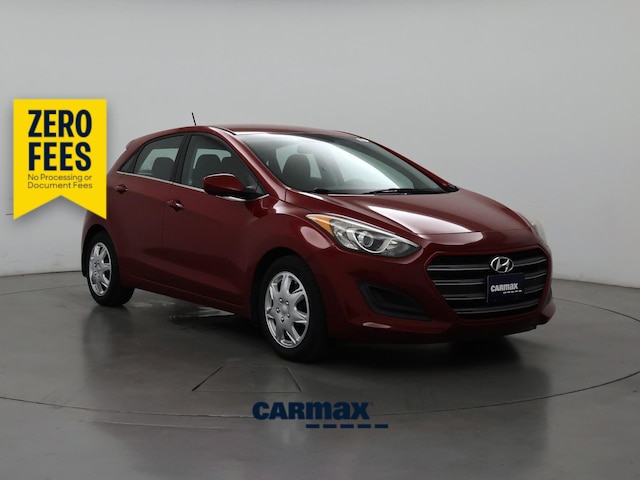 Red 2016 Hyundai Elantra GT Hatchback Automatic