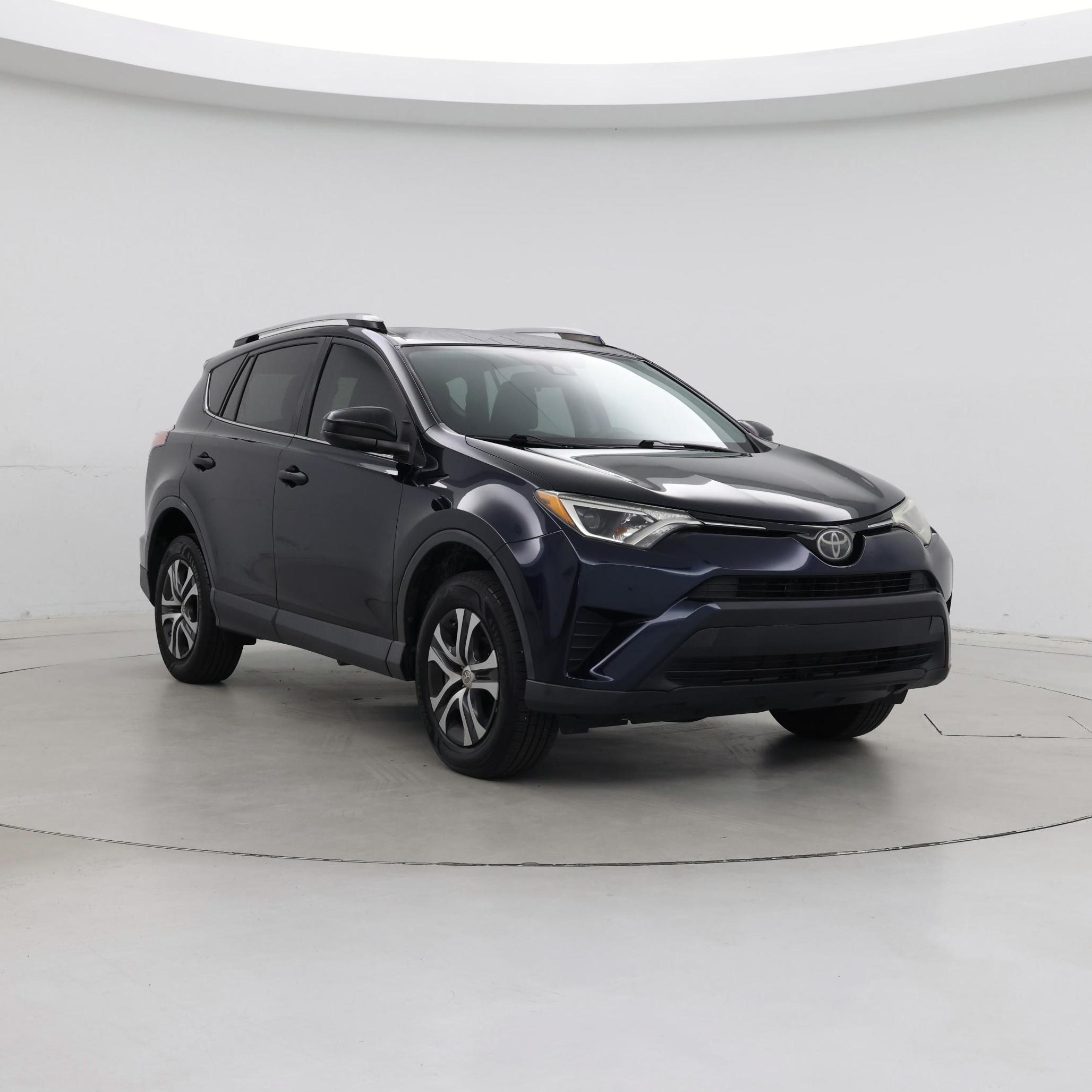 Blue 2017 Toyota RAV4 LE SUV / Crossover Front-Wheel Drive Automatic