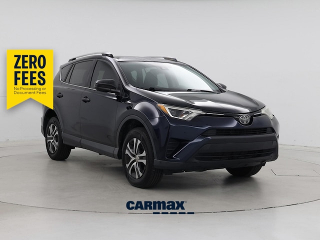 Blue 2017 Toyota RAV4 LE SUV / Crossover Front-Wheel Drive Automatic