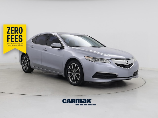 Blue 2016 Acura TLX Sedan Front-Wheel Drive Automatic