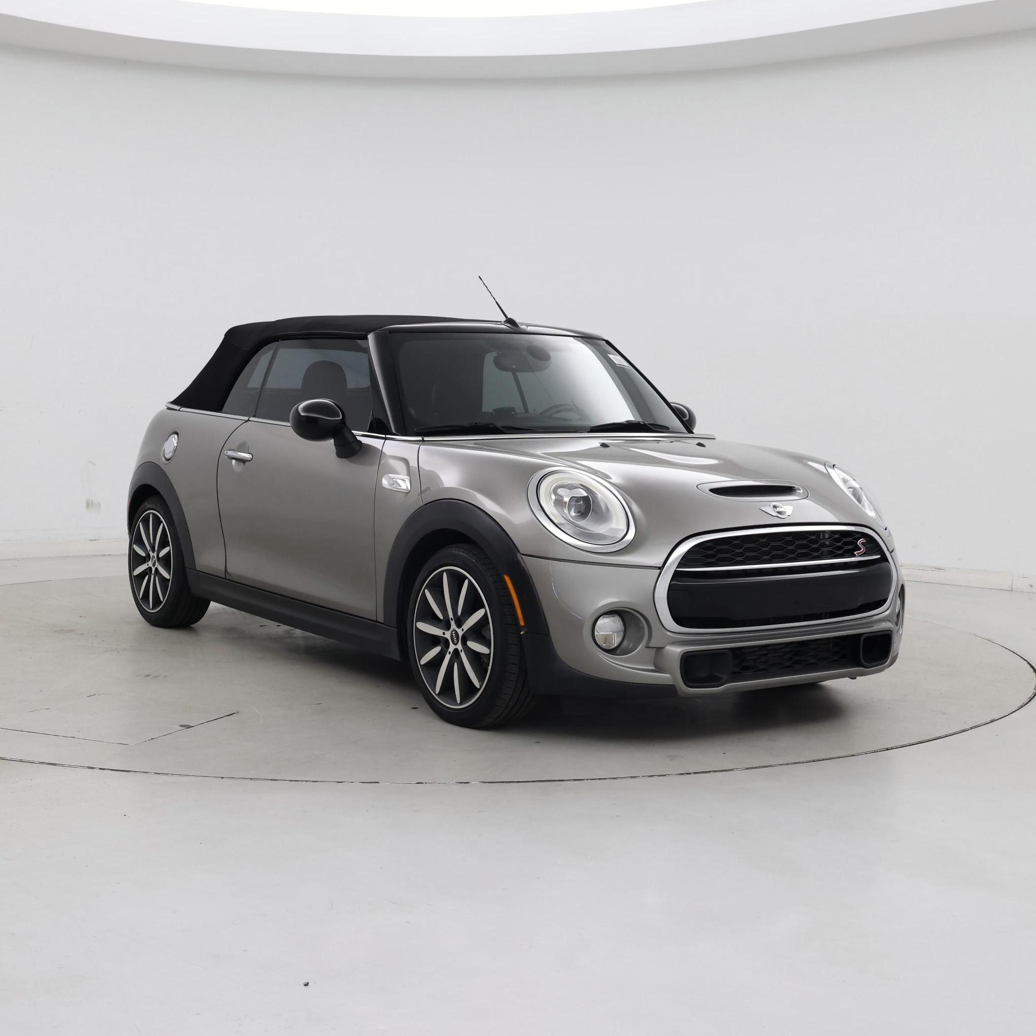 Gray 2016 MINI Cooper Convertible Front-Wheel Drive Automatic