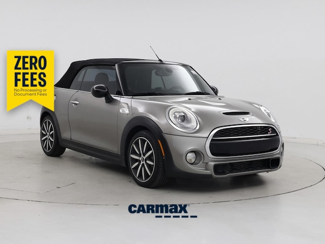 Gray 2016 MINI Cooper Convertible Front-Wheel Drive Automatic