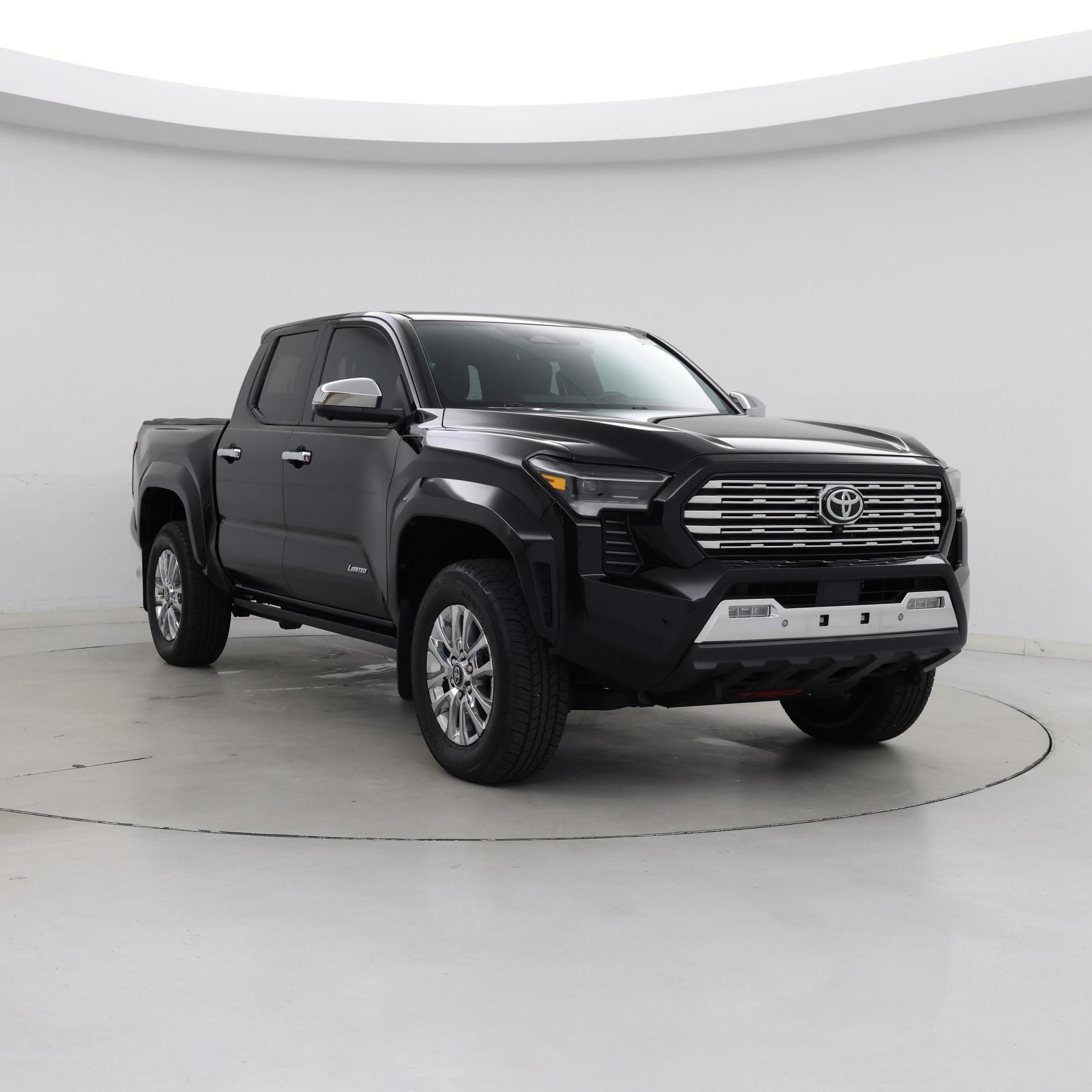Black 2024 Toyota Tacoma Pickup Truck Four-Wheel Drive Automatic