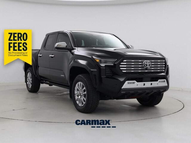 Black 2024 Toyota Tacoma Pickup Truck Four-Wheel Drive Automatic