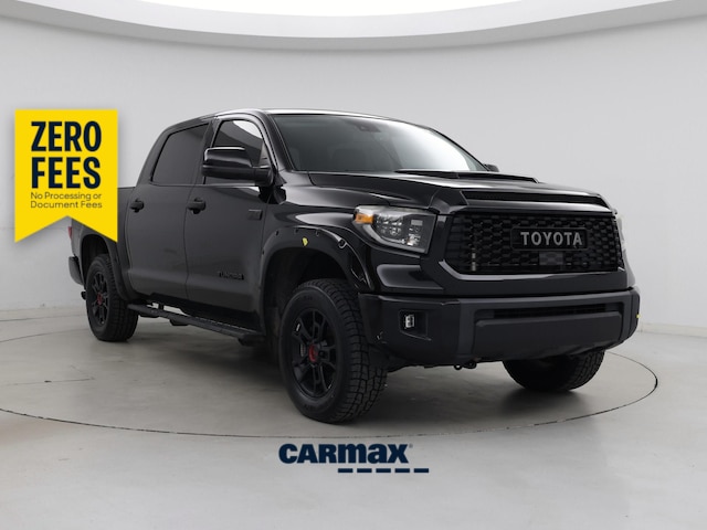 Black 2021 Toyota Tundra Pickup Truck Four-Wheel Drive Automatic