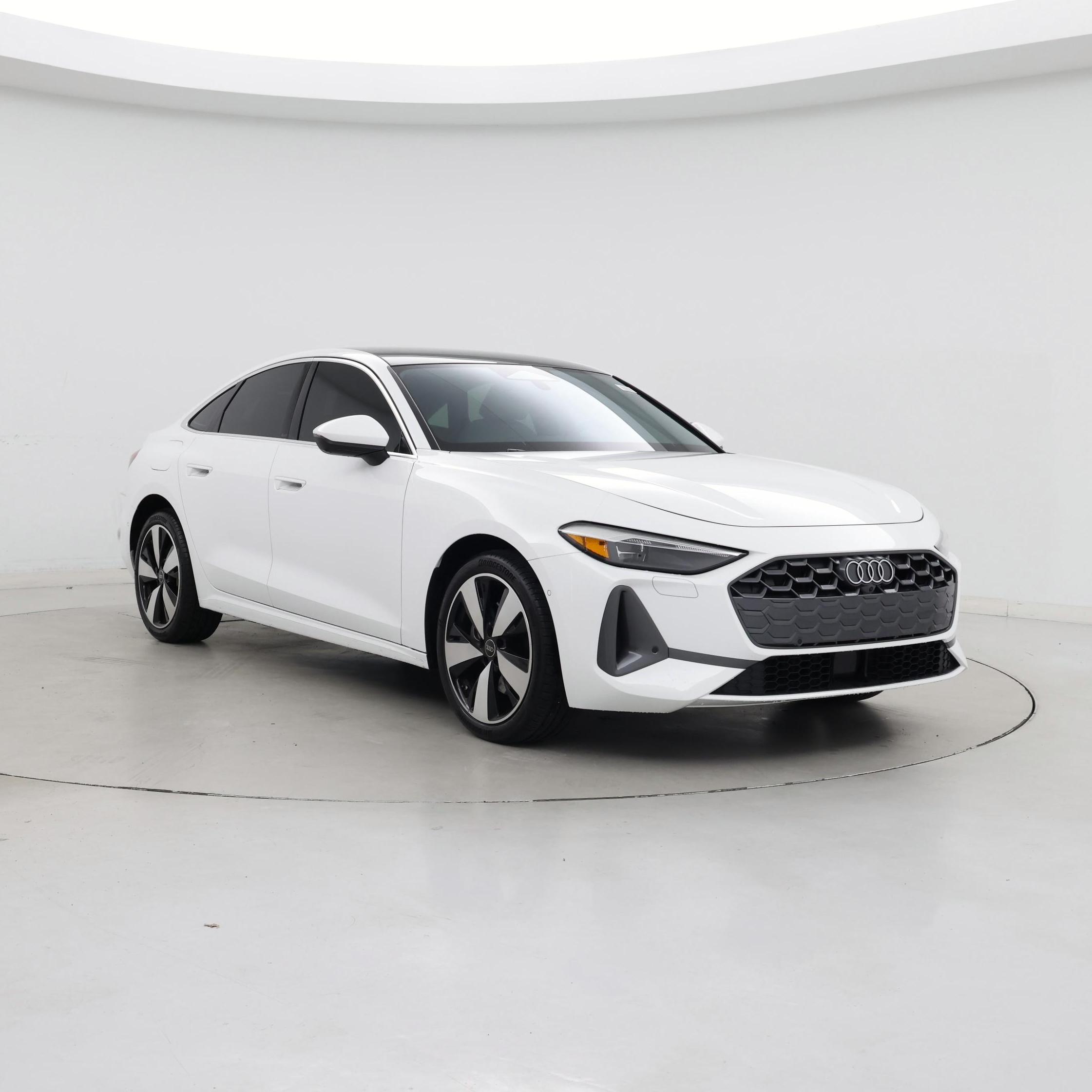 White 2025 Audi A5 Sedan All-Wheel Drive Automatic