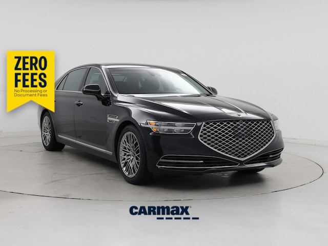 Black 2021 Genesis G90 Sedan Rear-Wheel Drive Automatic