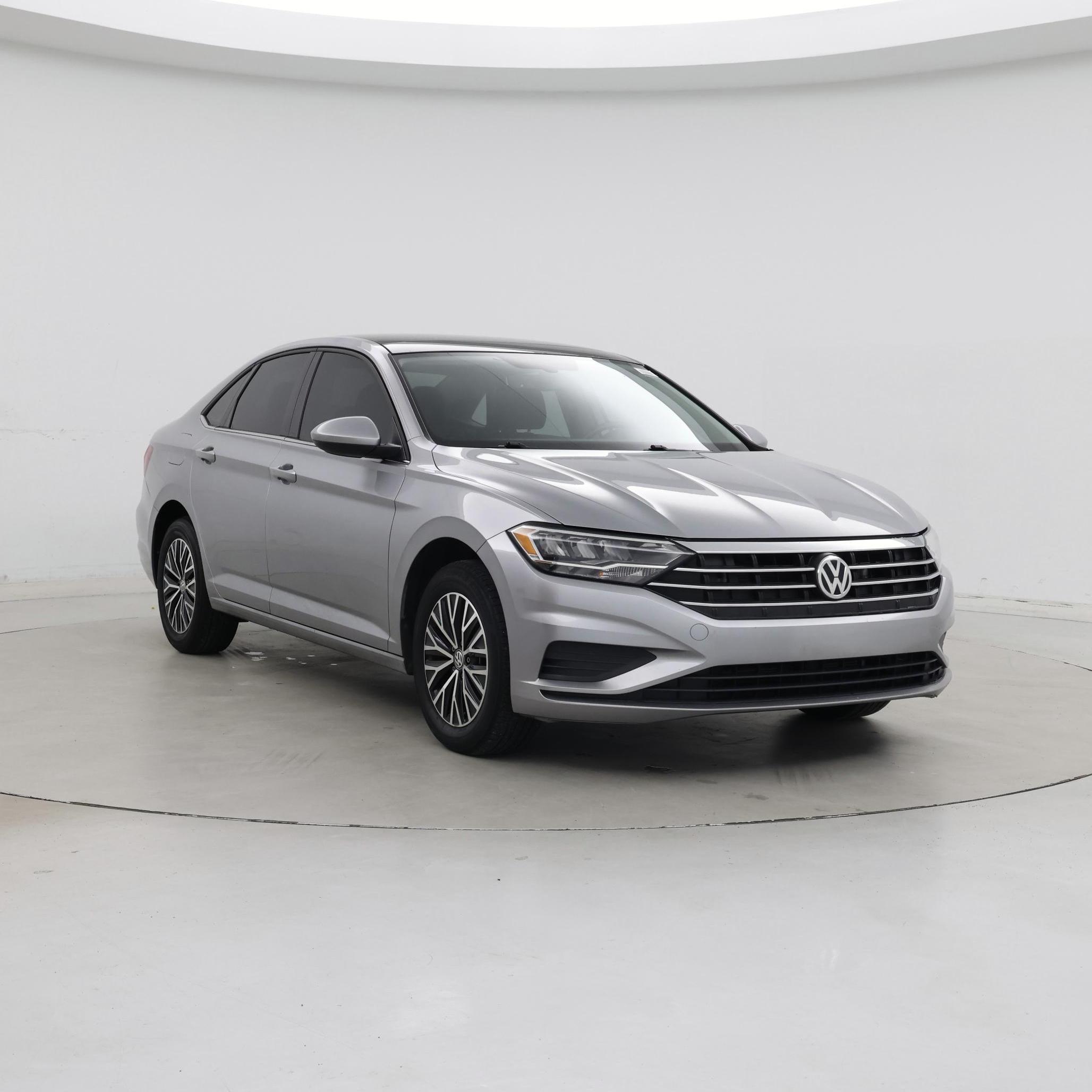 Silver 2021 Volkswagen Jetta Sedan Front-Wheel Drive Automatic