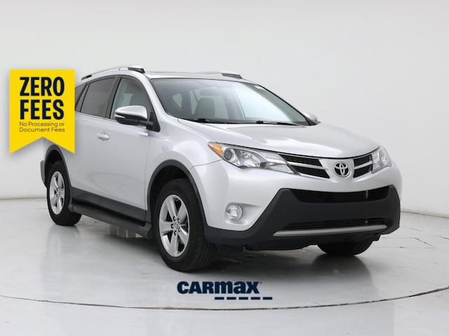 Silver 2015 Toyota RAV4 XLE SUV / Crossover Front-Wheel Drive Automatic