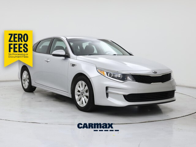 Silver 2017 Kia Optima Sedan Front-Wheel Drive Automatic