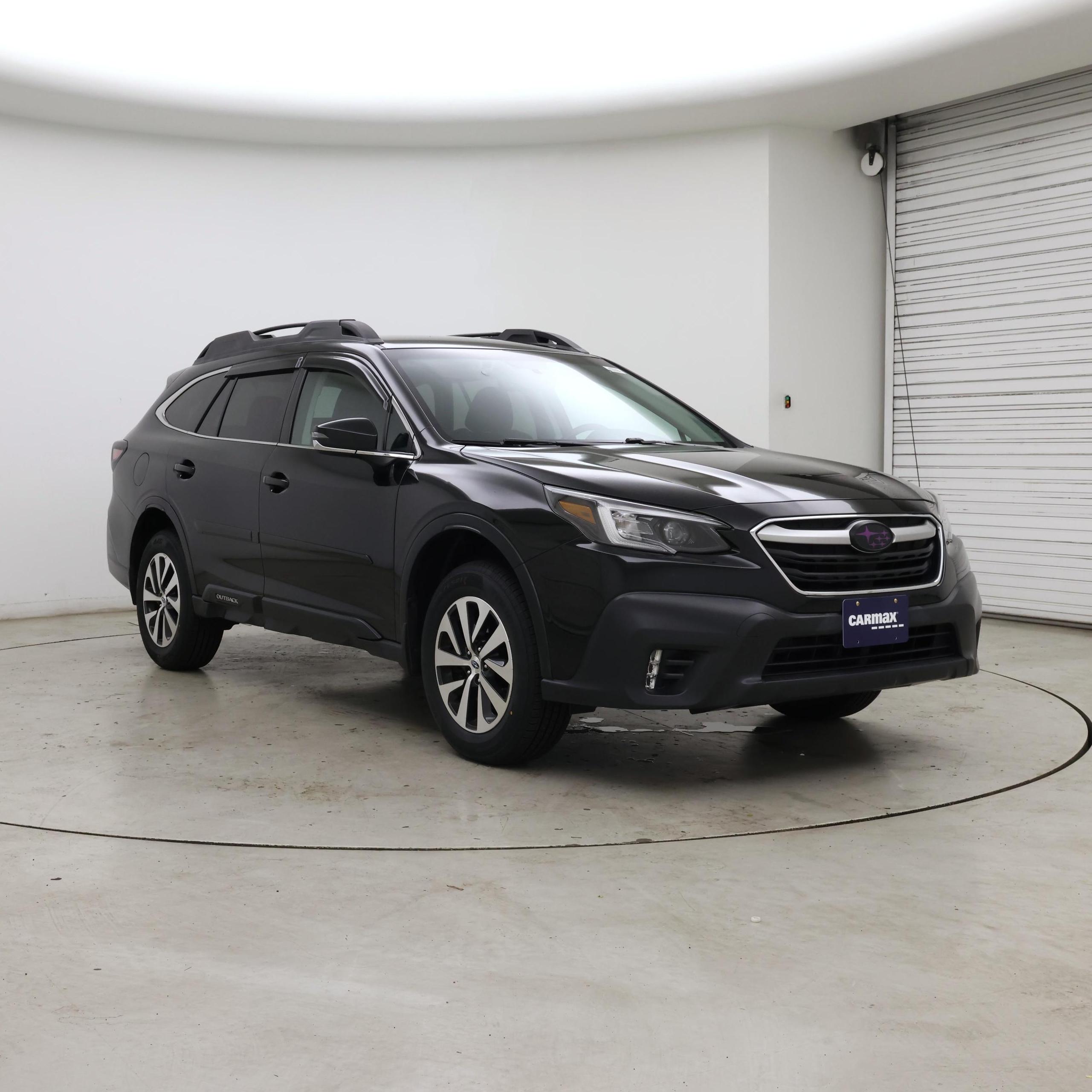 Black 2021 Subaru Outback Premium Crossover AWD SUV / Crossover All-Wheel Drive Automatic