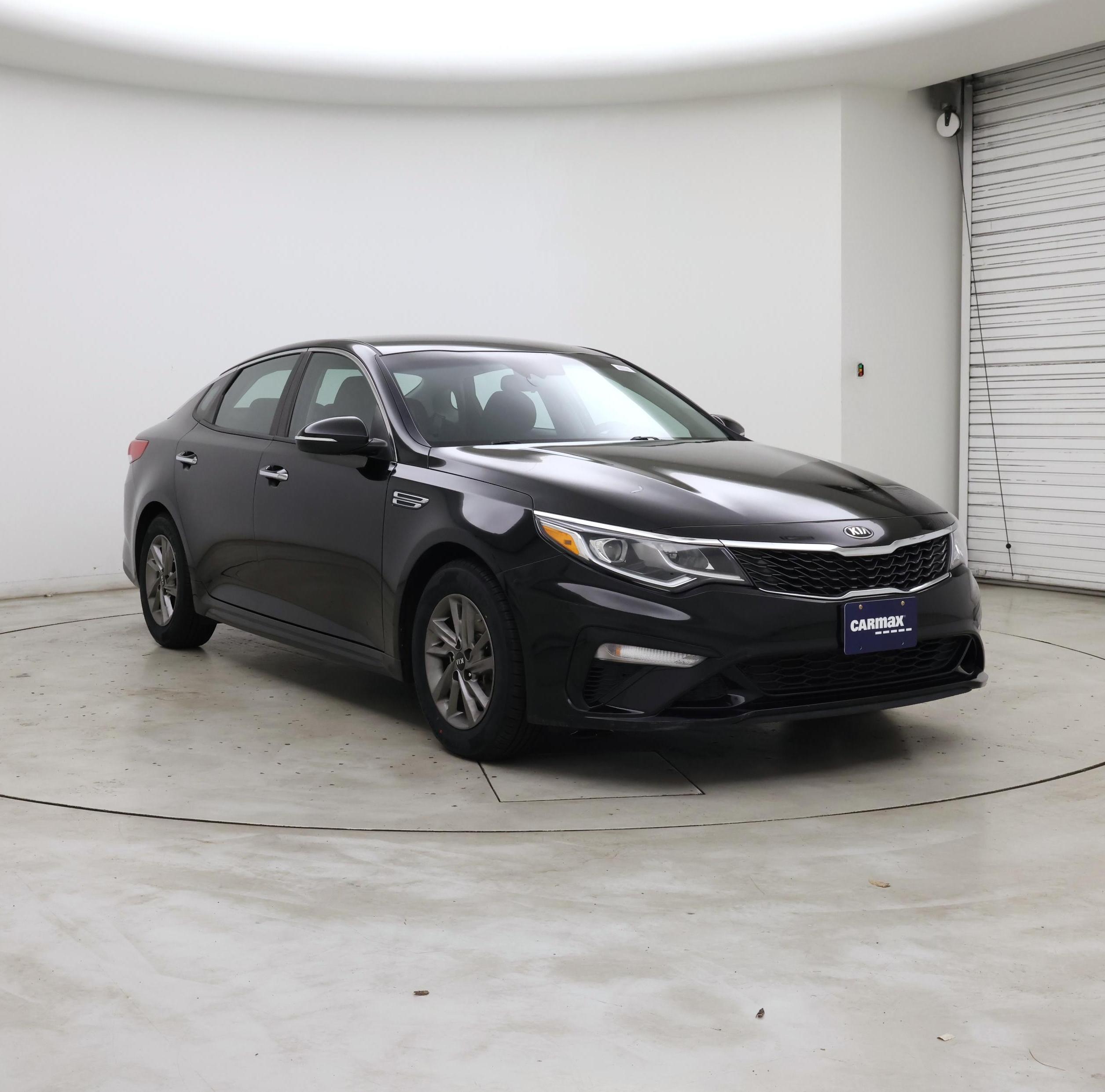 Black 2019 Kia Optima Sedan Front-Wheel Drive Automatic