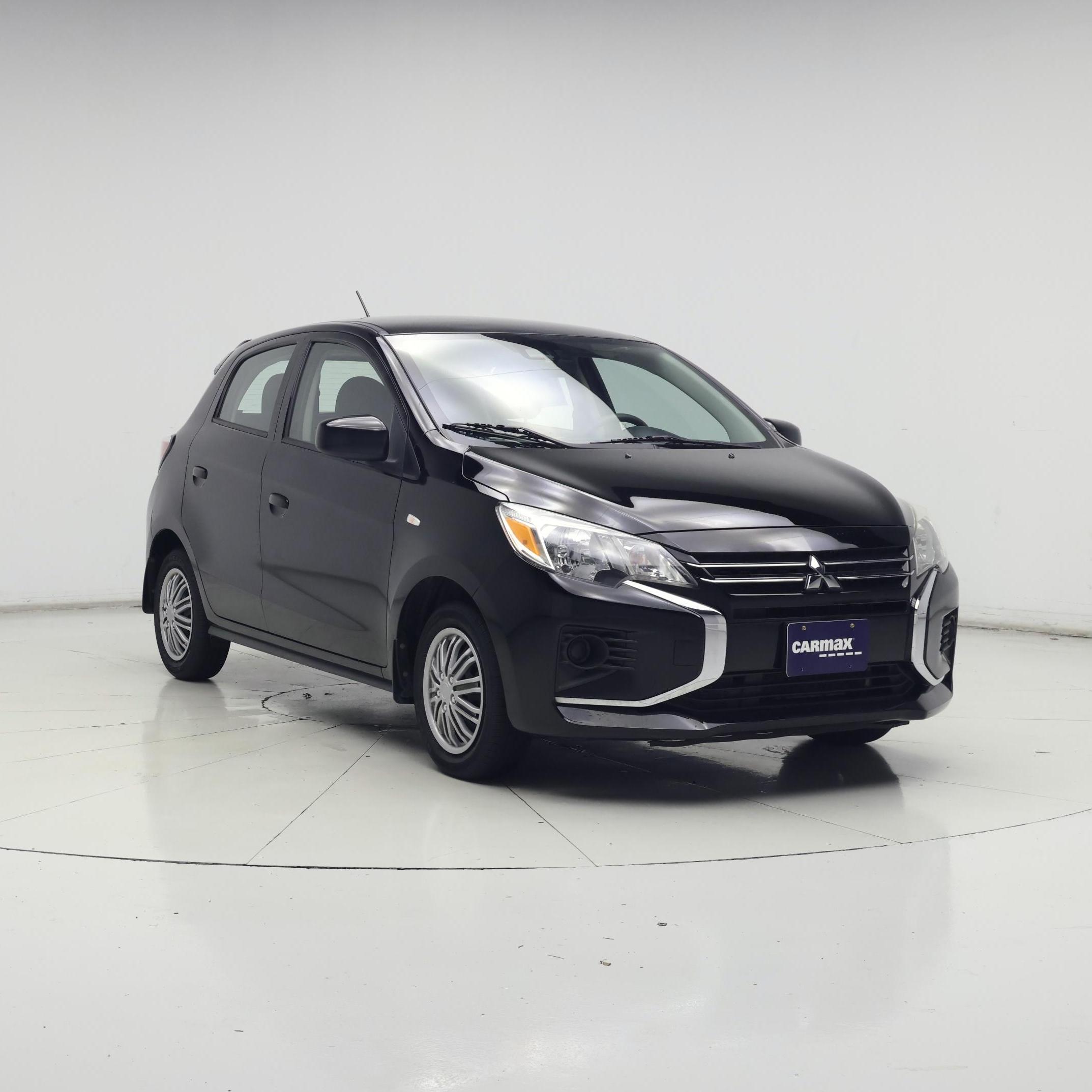 Black 2024 Mitsubishi Mirage Hatchback Front-Wheel Drive Automatic