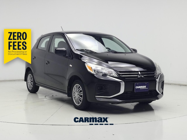 Black 2024 Mitsubishi Mirage Hatchback Front-Wheel Drive Automatic