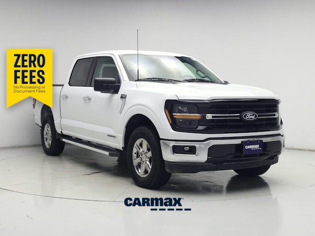 White 2025 Ford F-150 Pickup Truck Four-Wheel Drive Automatic