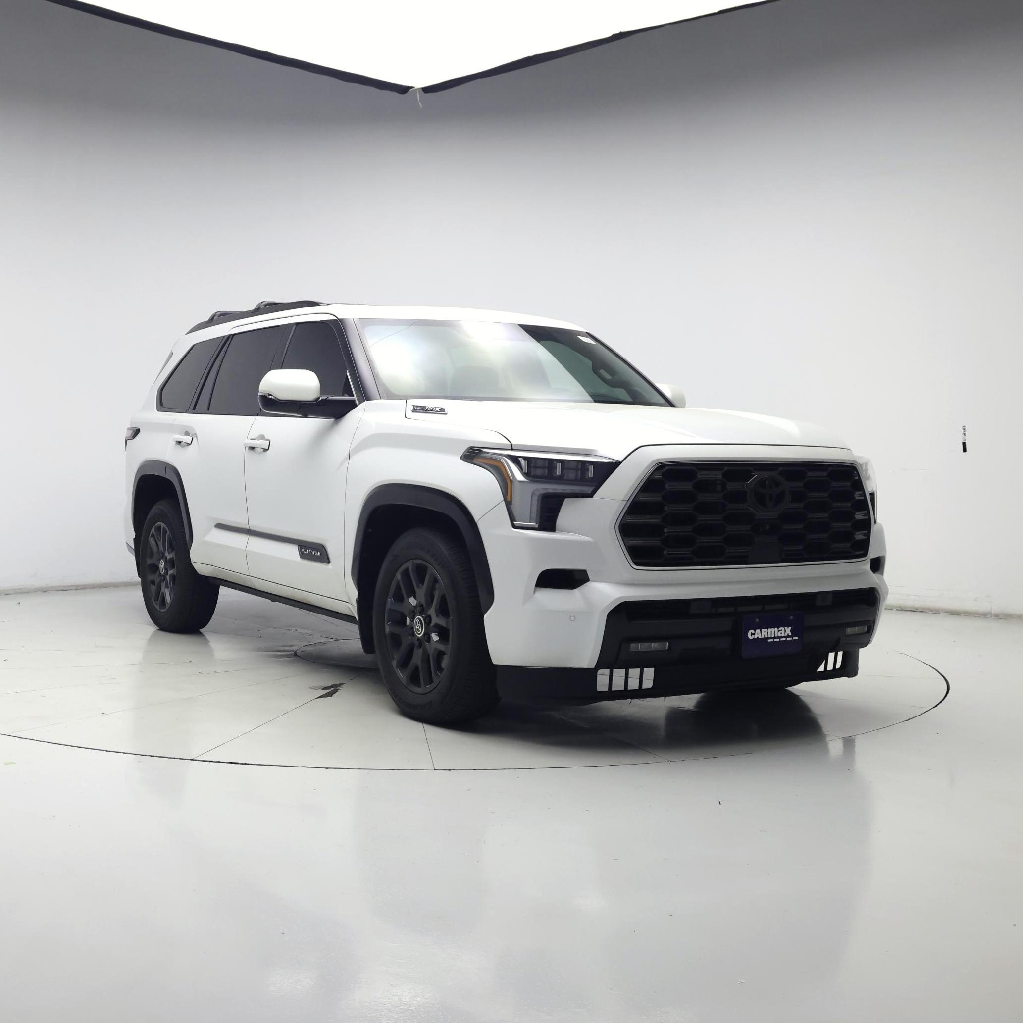 White 2024 Toyota Sequoia SUV / Crossover Four-Wheel Drive Automatic