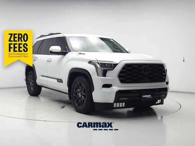 White 2024 Toyota Sequoia SUV / Crossover Four-Wheel Drive Automatic