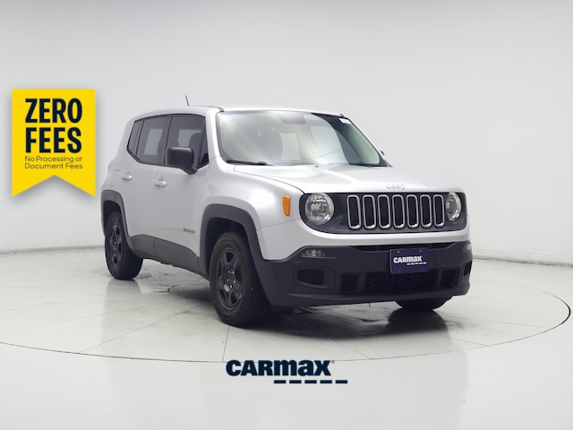 Silver 2016 Jeep Renegade SUV / Crossover Front-Wheel Drive Automatic