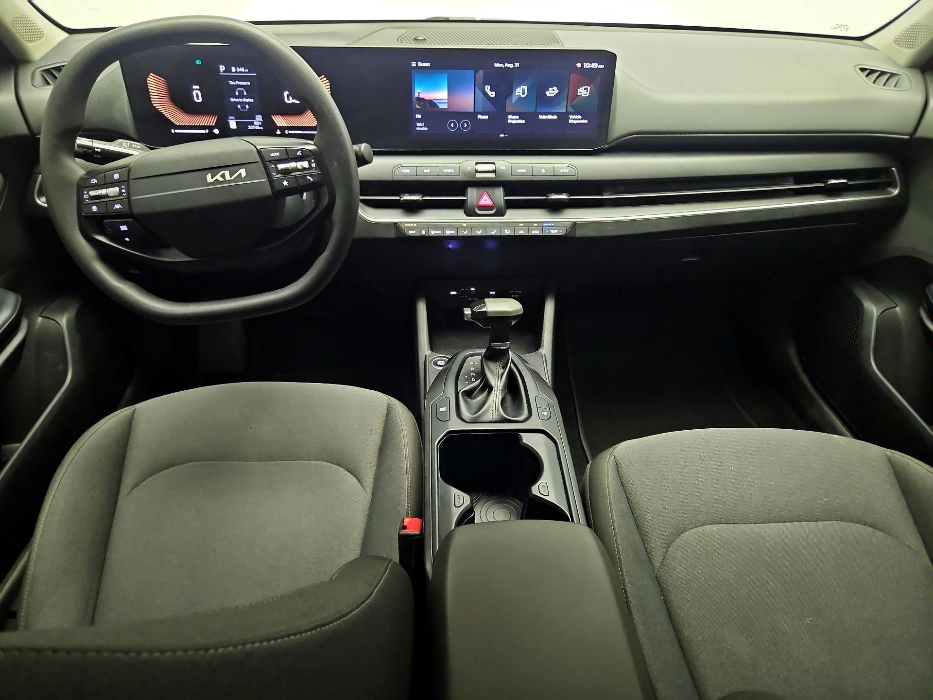 Gray 2025 Kia K4 Sedan Front-Wheel Drive Automatic