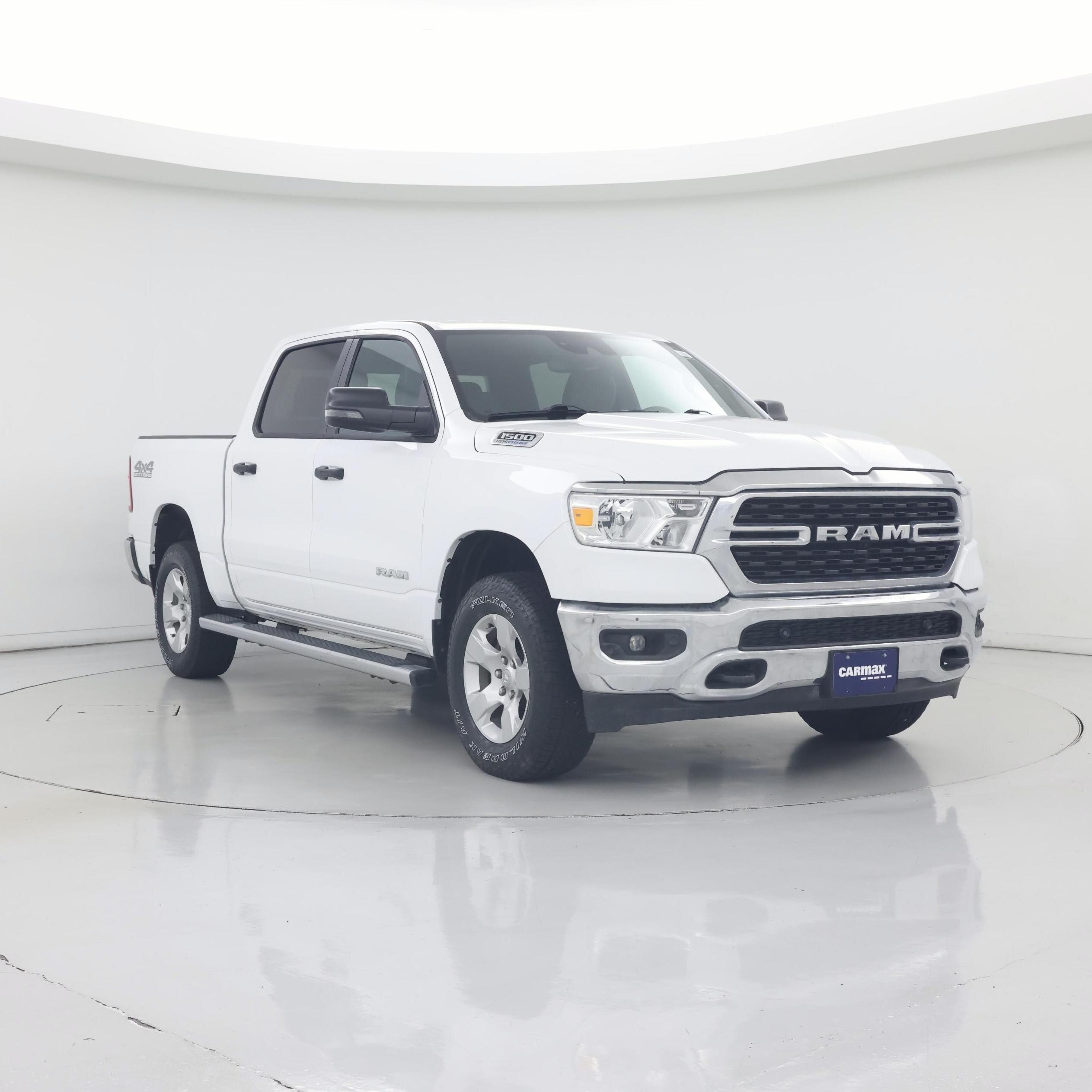 White 2024 RAM 1500 Pickup Truck  Automatic