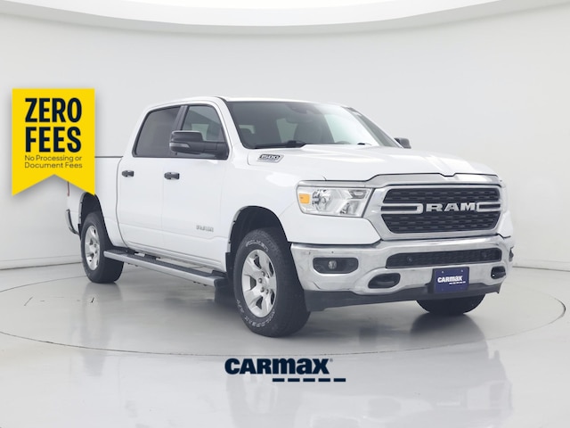 White 2024 RAM 1500 Pickup Truck Automatic