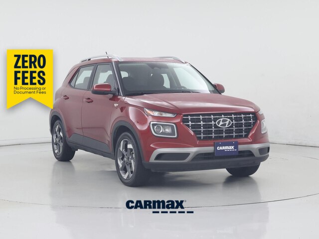 Red 2025 Hyundai Venue SUV / Crossover Front-Wheel Drive Automatic