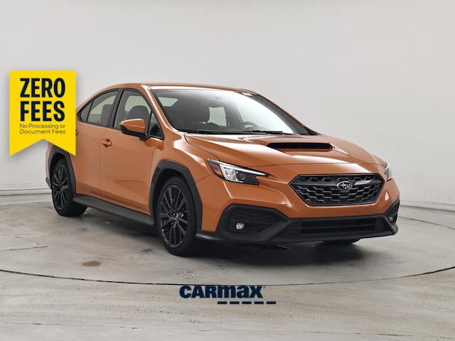 Orange 2022 Subaru WRX Sedan Manual