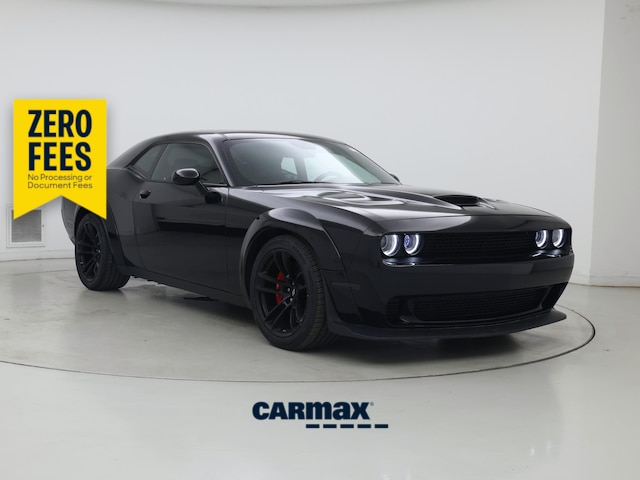 Black 2021 Dodge Challenger Coupe Rear-Wheel Drive Manual