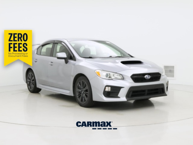 Silver 2021 Subaru WRX Sedan All-Wheel Drive Manual