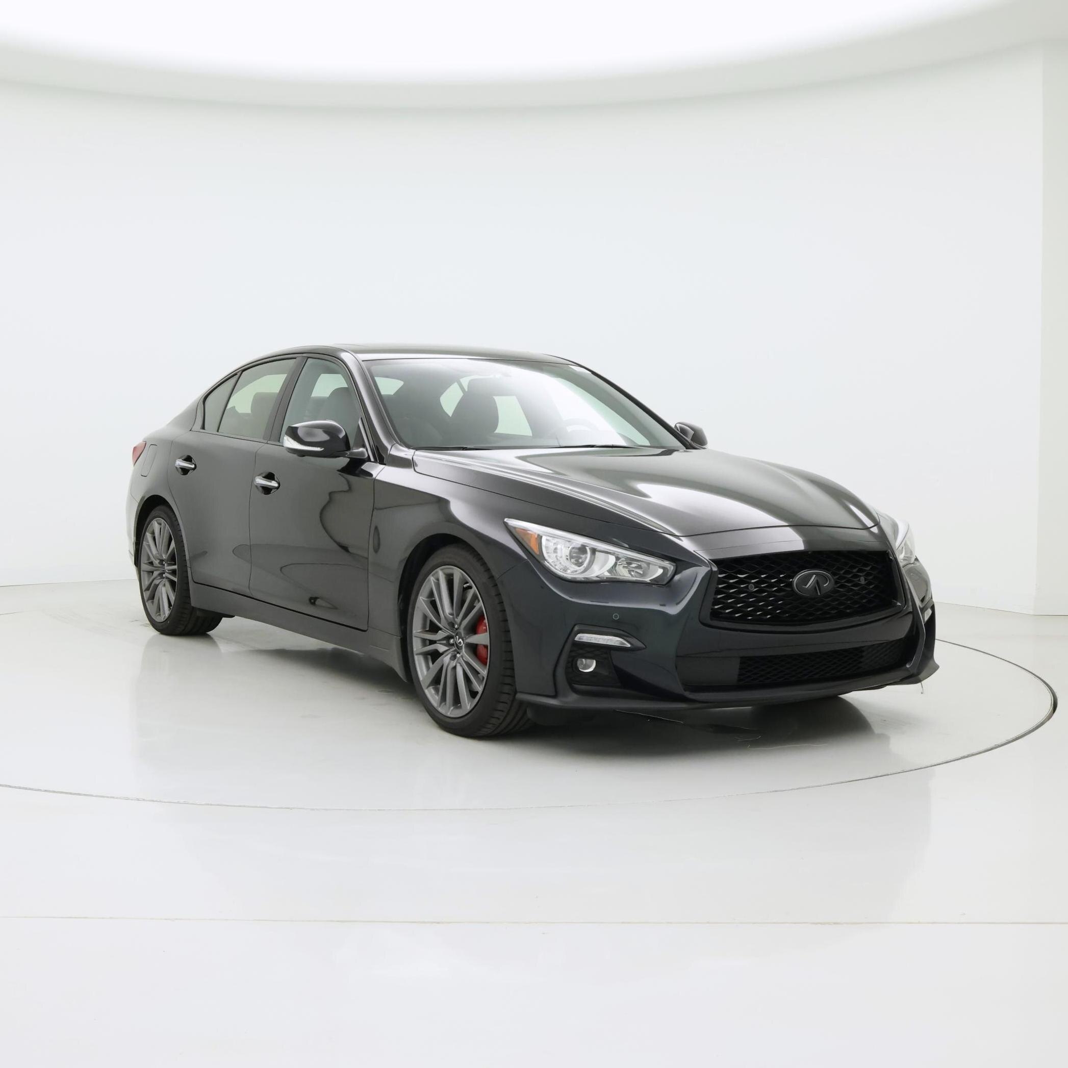 Green 2023 INFINITI Q50 Sedan Rear-Wheel Drive Automatic